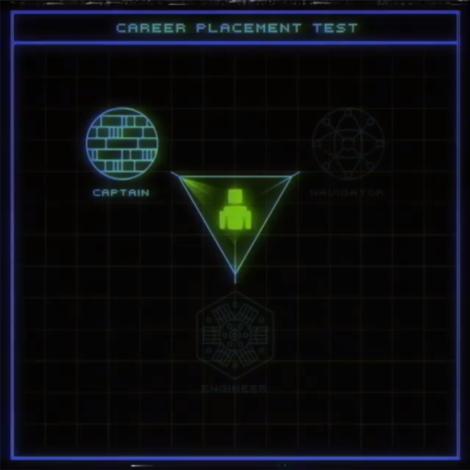 Captain's badge as it appeared in an animated Instagram promo.