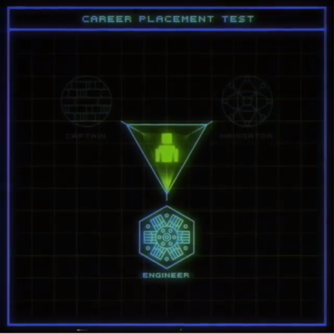 Engineer's badge as it appeared in an animated Instagram promo.