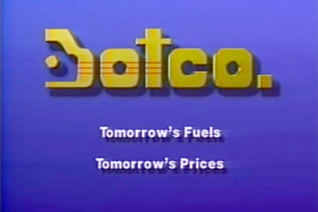 <p><strong>Figure 1.2</strong> We find the same graphics we see in Total Recall in a 1985 computer animation demo by PDI, at the end of a commercial for their fictional Botco filling station.<br /></p>