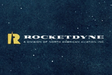 <p><strong>Figure 8.5</strong> To my knowledge, Rocketdyne is the earliest instance of “dyne” being worked into a company name, to represent force. Source: Cover for Rocketdyne Report to NASA (1961)</p>