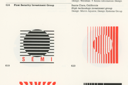 <p><strong>Figure 1.3</strong> 1980s logos for SEMI and Primages Incorporated. Source: <em>High Tech Trademarks Vol 2</em></p>