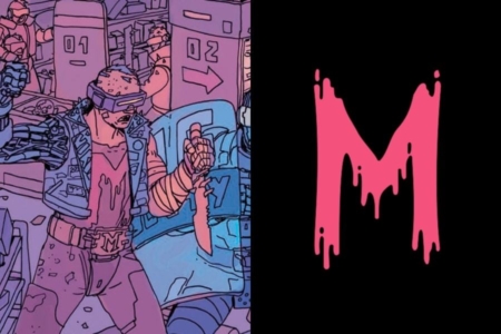 <p><strong>Figure 3.1</strong> The Mutants paint a simple letter “M” on themselves as an identifying symbol for their group.</p>
