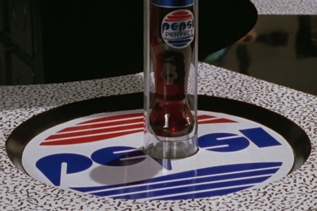 <p><strong>Figure 3.3</strong> The Pepsi logo as it appeared on bottle dispensing countertops in Cafe 80s, from which Marty receives his Pepsi Perfect order.</p>