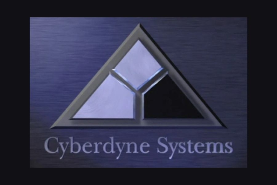 <p><strong>Figure 5.2</strong> While I’m not certain of the images original source, the mark behind the Skynet terminal login appears to be based on this image of the Cyberdyne Systems logo, that was posted to the Fandom Terminator Wiki.</p>