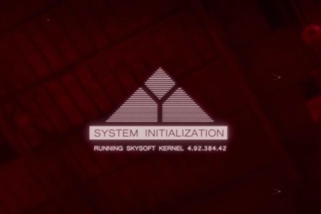 <p><strong>Figure 2.2</strong> The Skynet mark, as it appears in the vision of a T-800 on system startup. Source: <em>Terminator: Genisys</em></p>