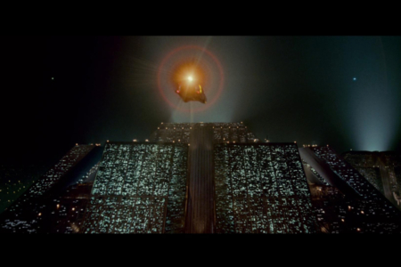 <p><strong>Figure 1.1</strong> Approaching the Tyrell Corp Headquarters.</p>