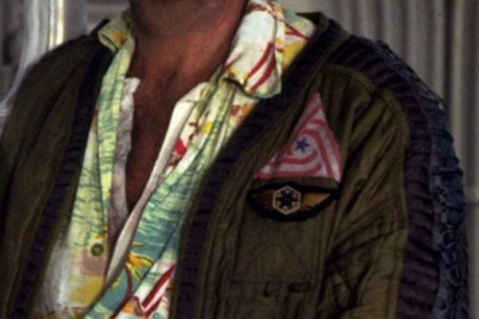 <p><strong>Figure 2.4</strong> The US Tricentennial patch worn by Brett, on his Nostromo jacket, just above the winged Engineer badge.</p>