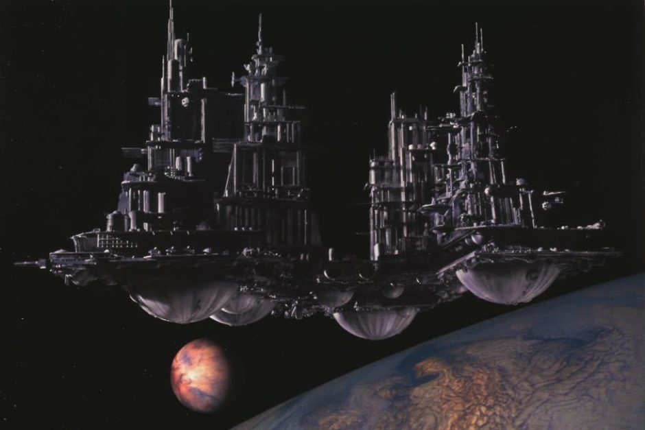 <p><strong>Figure 1.5</strong> The refinery, not to be mistaken as the Nostromo, was to be towed by the ship from Thedus to Earth. Source: <em>Alien: The Archive</em></p>