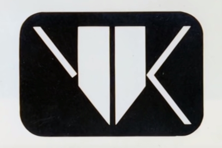 <p><strong>Figure 2.2</strong> The final V-K logo design by Tom Southwell. Source: <em>Signs of the Times</em> (2007)</p>