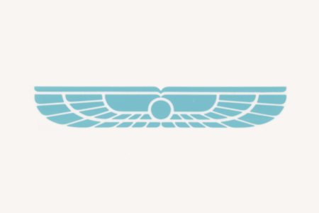 <p><strong>Figure 1.2</strong> A detailed look at an authorized replica of the blue Weylan-Yutani wings decal, which was liberally applied to company property and goods throughout the Nostromo. Source: <em>The Authorized Portfolio of Crew Insignias from The UNITED STATES COMMERCIAL SPACESHIP NOSTROMO</em></p>